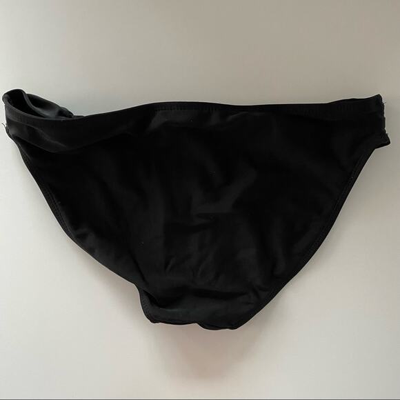 Xhilaration Solid Black Bikini Bottom Size Medium - Picture 5 of 5